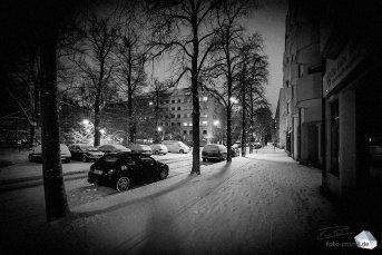 Silent Empty Winter Night - Schlierseestraße (Foto: Eric Paul)